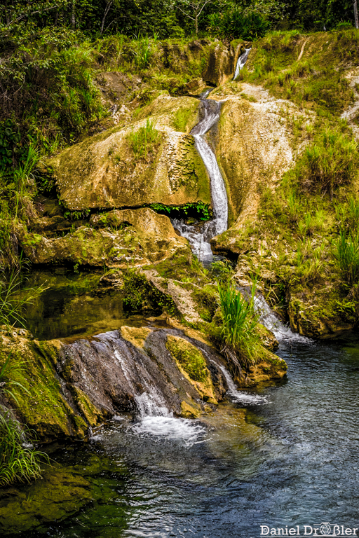 El Nicho Kleiner Wasserfall