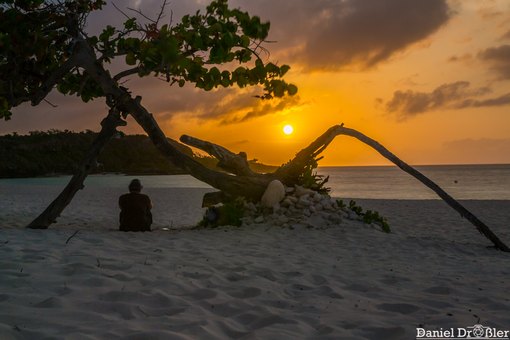 Sonnenuntergang Strand Playa Esmeralda